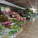 Imagen de archivo de los puestos de flores del Mercado Central de Alicante