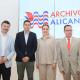 Imagen de la concejala de Cultura, Nayma Beldjilali, en la presentación de las actividades de la Semana Internacional de los Archivos