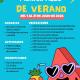 Cartel escuelas de verano 2026