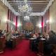Imagen de la votación del expediente en el Pleno de julio del Ayuntamiento de Alicante