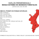 Riesgo extremo incendios forestales