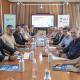 Imagen del alcalde de Alicante, Luis Barcala, junto con el presidente de la Diputación, Toni Pérez, y de los principales alcaldes del área metro...