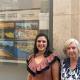 Imagen de la concejala de Cultura, Nayma Beldjilali, en la muestra en el Archivo municipal de Alicante.