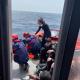 Imagen del rescate del SPEIS  tras el hundimiento de un catamarán perteneciente a una empresa de buceo ocurrido en aguas situadas al sureste de la...