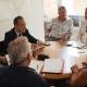 Imagen del concejal de Urbanismo, Antonio Peral, en la una ronda de reuniones con las asociaciones de vecinos de Alicante