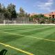 Imagen del campo de fútbol de césped artificial del polideportivo de San Blas