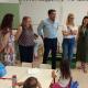Imagen del alcalde, Luis Barcala, en el marco de una visita al CEIP San Fernando