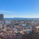 Imagen aérea de Alicante y el Puerto
