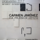 Exposición "P/A Prueba de Artista" de Carmen Jiménez