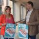 Marisa Gayo y Juan Utrera, tras la presentación 